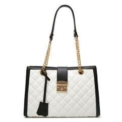 Chain PU Leather Crossbody Bags Women Modern Handbags Trending Hand Bag