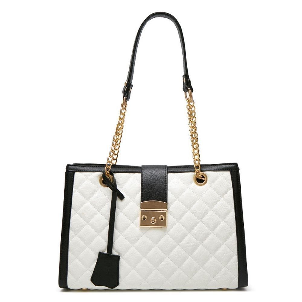 Chain PU Leather Crossbody Bags Women Modern Handbags Trending Hand Bag