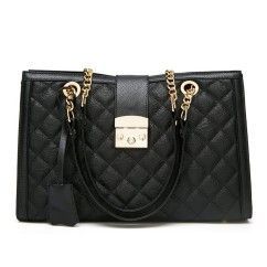 Chain PU Leather Crossbody Bags Women Modern Handbags Trending Hand Bag