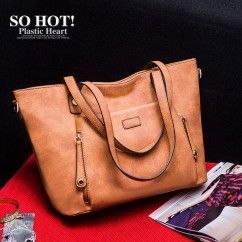 Women Bag Solid Color Leisure Composite Bag Large Capacity Handbag Versatile Shoulder Bags