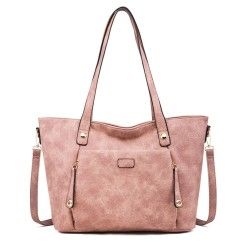 Women Bag Solid Color Leisure Composite Bag Large Capacity Handbag Versatile Shoulder Bags