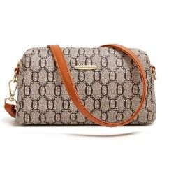 Trend Shoulder Backpack PU Leather Three-purpose Women's Bag Multi-purpose Backpack