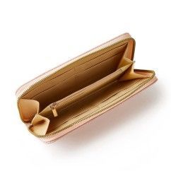 Trendy Wallets Weave Multifunctional Light Portable Long Card Holder Woven PU Leather Wallet