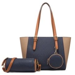 Women Shoulder Bags Fashion PU Leather Large Capacity Tote Bags Female Handbags and Purses 3Pcs Bags Set