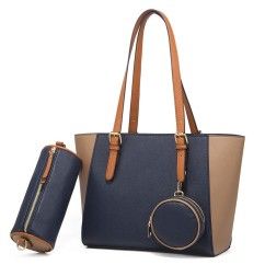 Women Shoulder Bags Fashion PU Leather Large Capacity Tote Bags Female Handbags and Purses 3Pcs Bags Set