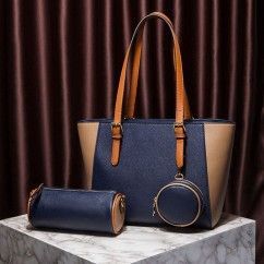 Women Shoulder Bags Fashion PU Leather Large Capacity Tote Bags Female Handbags and Purses 3Pcs Bags Set