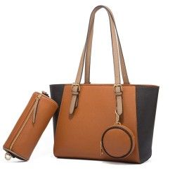 Women Shoulder Bags Fashion PU Leather Large Capacity Tote Bags Female Handbags and Purses 3Pcs Bags Set