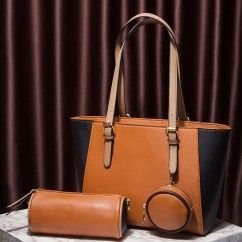 Women Shoulder Bags Fashion PU Leather Large Capacity Tote Bags Female Handbags and Purses 3Pcs Bags Set
