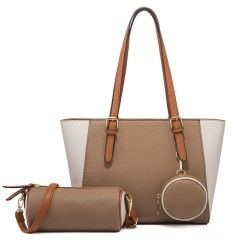 Women Shoulder Bags Fashion PU Leather Large Capacity Tote Bags Female Handbags and Purses 3Pcs Bags Set