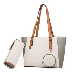 Women Shoulder Bags Fashion PU Leather Large Capacity Tote Bags Female Handbags and Purses 3Pcs Bags Set