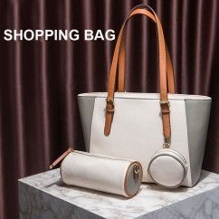 Women Shoulder Bags Fashion PU Leather Large Capacity Tote Bags Female Handbags and Purses 3Pcs Bags Set