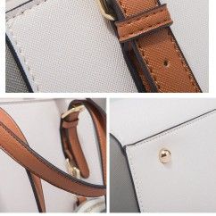 Women Shoulder Bags Fashion PU Leather Large Capacity Tote Bags Female Handbags and Purses 3Pcs Bags Set