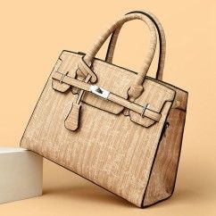 Women's Tote Bag Luxury Designer PU Leather Shoulder Bag Female Commuter Bag Large Capacity Shopping Bag