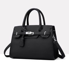 Women's Tote Bag Luxury Designer PU Leather Shoulder Bag Female Commuter Bag Large Capacity Shopping Bag