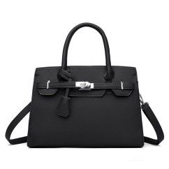 Women's Tote Bag Luxury Designer PU Leather Shoulder Bag Female Commuter Bag Large Capacity Shopping Bag