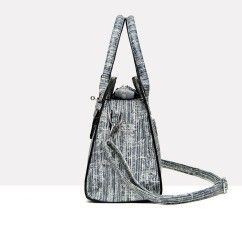 Women's Tote Bag Luxury Designer PU Leather Shoulder Bag Female Commuter Bag Large Capacity Shopping Bag