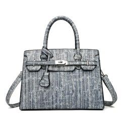 Women's Tote Bag Luxury Designer PU Leather Shoulder Bag Female Commuter Bag Large Capacity Shopping Bag