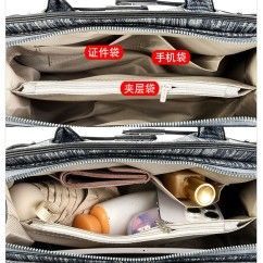 Women's Tote Bag Luxury Designer PU Leather Shoulder Bag Female Commuter Bag Large Capacity Shopping Bag