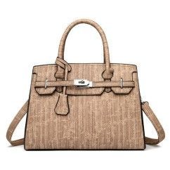 Women's Tote Bag Luxury Designer PU Leather Shoulder Bag Female Commuter Bag Large Capacity Shopping Bag