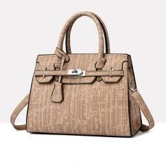 Women's Tote Bag Luxury Designer PU Leather Shoulder Bag Female Commuter Bag Large Capacity Shopping Bag