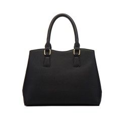 Classic Color Blocking: Timeless and Stylish PU Leather Bag