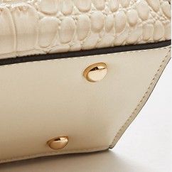 Large Capacity Crocodile PU Leather Multi-Piece Tote Shoulder & Crossbody Bag Set, 3-Piece Women’s Handbag Set
