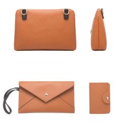 Stylish Color Block Versatile PU Leather Bag Spacious and Chic Your Everyday Essential
