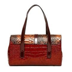 Luxury Snake Pattern Women's Handbag Purses PU Leather Shoulder Bag Ladies Multifunction Bag