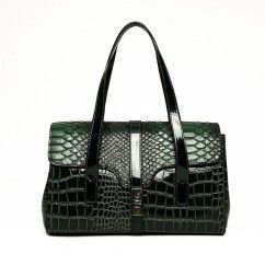 Luxury Snake Pattern Women's Handbag Purses PU Leather Shoulder Bag Ladies Multifunction Bag