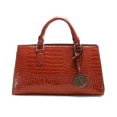 Women Tote Bag Luxury Crocodile Vein Women's Shoulder Bag PU Leather Large Capacity Female Crossbody Handbags