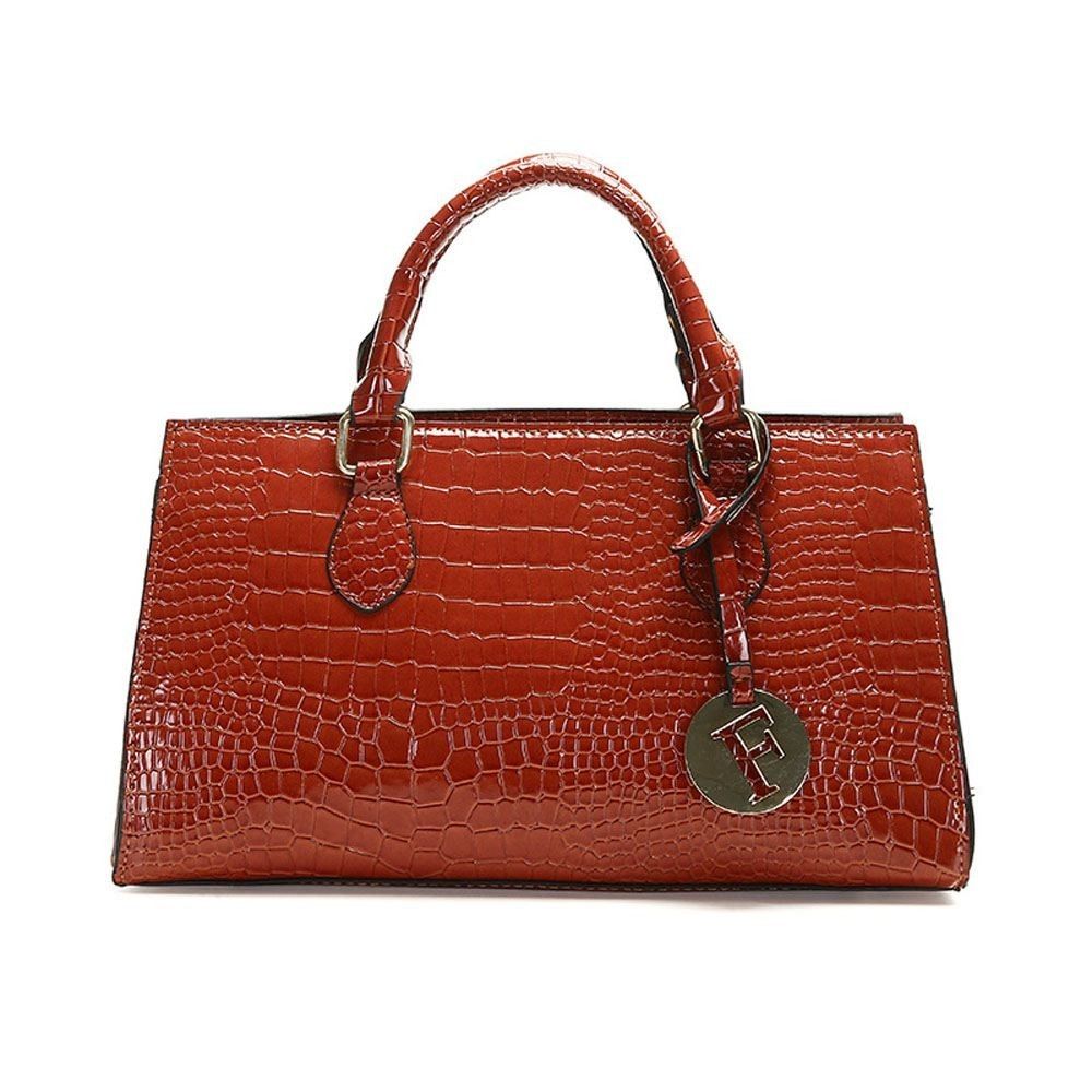 Women Tote Bag Luxury Crocodile Vein Women's Shoulder Bag PU Leather Large Capacity Female Crossbody Handbags