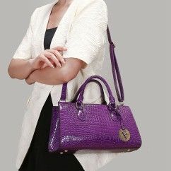 Women Tote Bag Luxury Crocodile Vein Women's Shoulder Bag PU Leather Large Capacity Female Crossbody Handbags