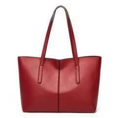 Trendy Women’s Handbag, Premium Leather, Zipper Closure, Shoulder & Hand Carry, Dual Main Compartment, iPad, Umbrella