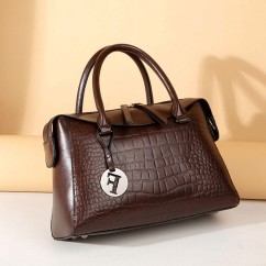 Women's Crocodile Pattern Pillow Bag Women Purses Handbags Casual Tote Bags
