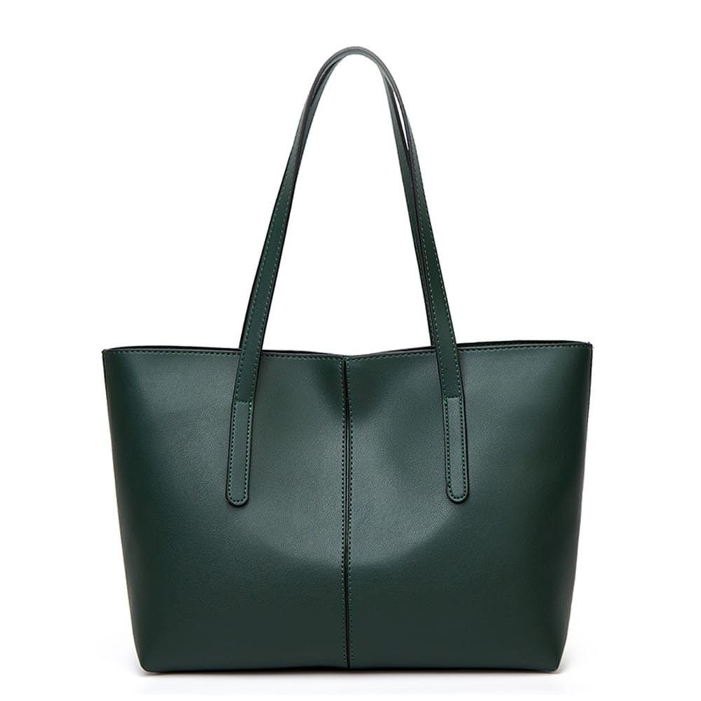 Trendy Women’s Handbag, Premium Leather, Zipper Closure, Shoulder & Hand Carry, Dual Main Compartment, iPad, Umbrella