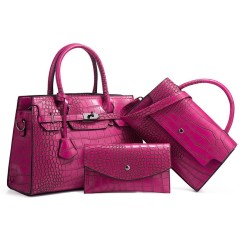 Leisure Lady Crossbody Bag Handheld Bag Mother Child Package Alligator Women Shoulder Bags High Capacity Tote Bags