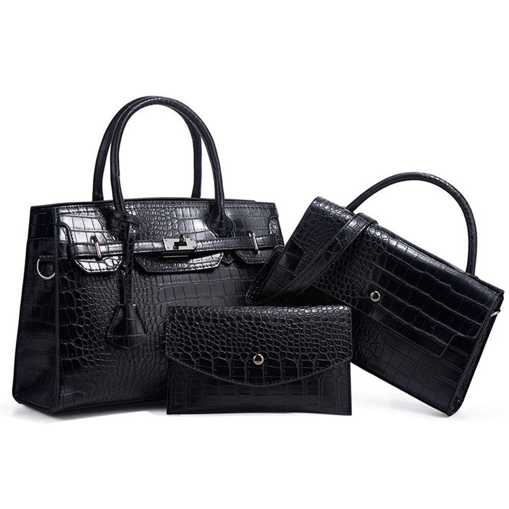 Leisure Lady Crossbody Bag Handheld Bag Mother Child Package Alligator Women Shoulder Bags High Capacity Tote Bags