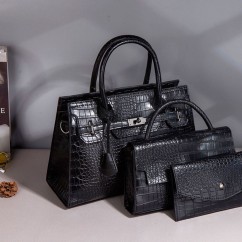 Leisure Lady Crossbody Bag Handheld Bag Mother Child Package Alligator Women Shoulder Bags High Capacity Tote Bags