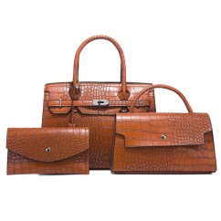 Leisure Lady Crossbody Bag Handheld Bag Mother Child Package Alligator Women Shoulder Bags High Capacity Tote Bags