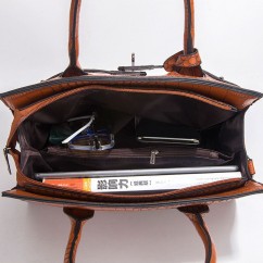 Leisure Lady Crossbody Bag Handheld Bag Mother Child Package Alligator Women Shoulder Bags High Capacity Tote Bags