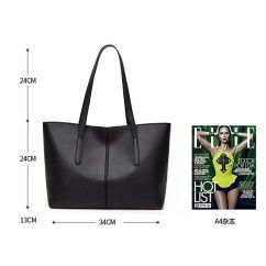 Trendy Women’s Handbag, Premium Leather, Zipper Closure, Shoulder & Hand Carry, Dual Main Compartment, iPad, Umbrella