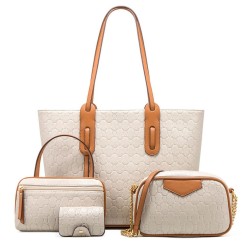 Tote Bags for Women Vintage PU Leather Handbags Purses Brown Shoulder Bags for Ladies Underarm Bags