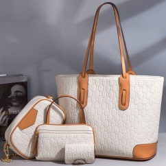 Tote Bags for Women Vintage PU Leather Handbags Purses Brown Shoulder Bags for Ladies Underarm Bags