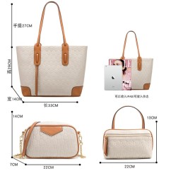 Tote Bags for Women Vintage PU Leather Handbags Purses Brown Shoulder Bags for Ladies Underarm Bags