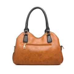 4 Pcs Set Women's Bag Rushed Design Hard PU Leather Ladies Handbag Shoulder Bag Purse and Card Bag Set
