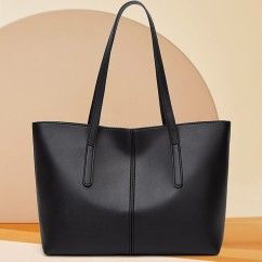 Trendy Women’s Handbag, Premium Leather, Zipper Closure, Shoulder & Hand Carry, Dual Main Compartment, iPad, Umbrella