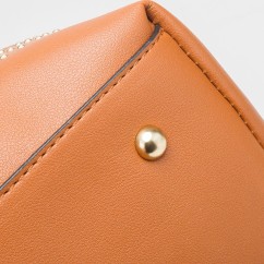 Women Rivet Bucket Handbag Large Capacity PU Leather Shoulder Bag Female Wild 3 Pcs Set Retro Tote Messenger Bags
