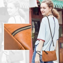 Fashion Women's PU leather Shoulder Bag Large Capacity Simple Style Mother and Child Bag Four piece set