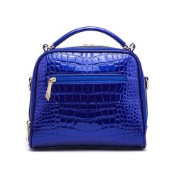 Trendy Portable Womens Crossbody Bags High Quality Bright PU Leather Ladies Handbags Large Casual Bag