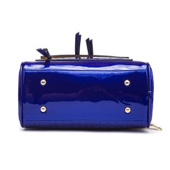Trendy Portable Womens Crossbody Bags High Quality Bright PU Leather Ladies Handbags Large Casual Bag